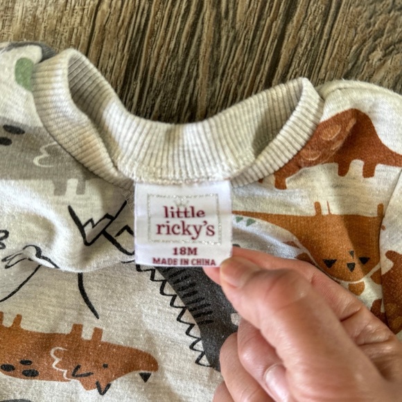 Little Ricky's Baby Boy Dino Set, 18Months - Picture 4 of 6